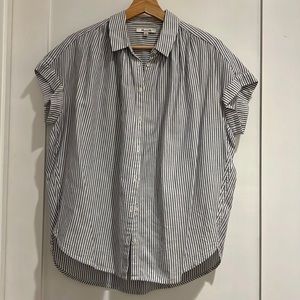 Madewell Central Shirt in Benton Stripe